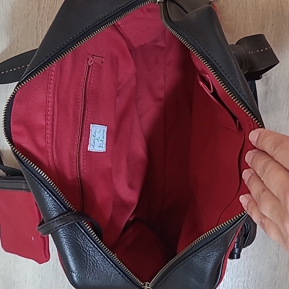 LouLou de la Falaise large red courderoy purse. Pristine like new condition. - Picture 10 of 10